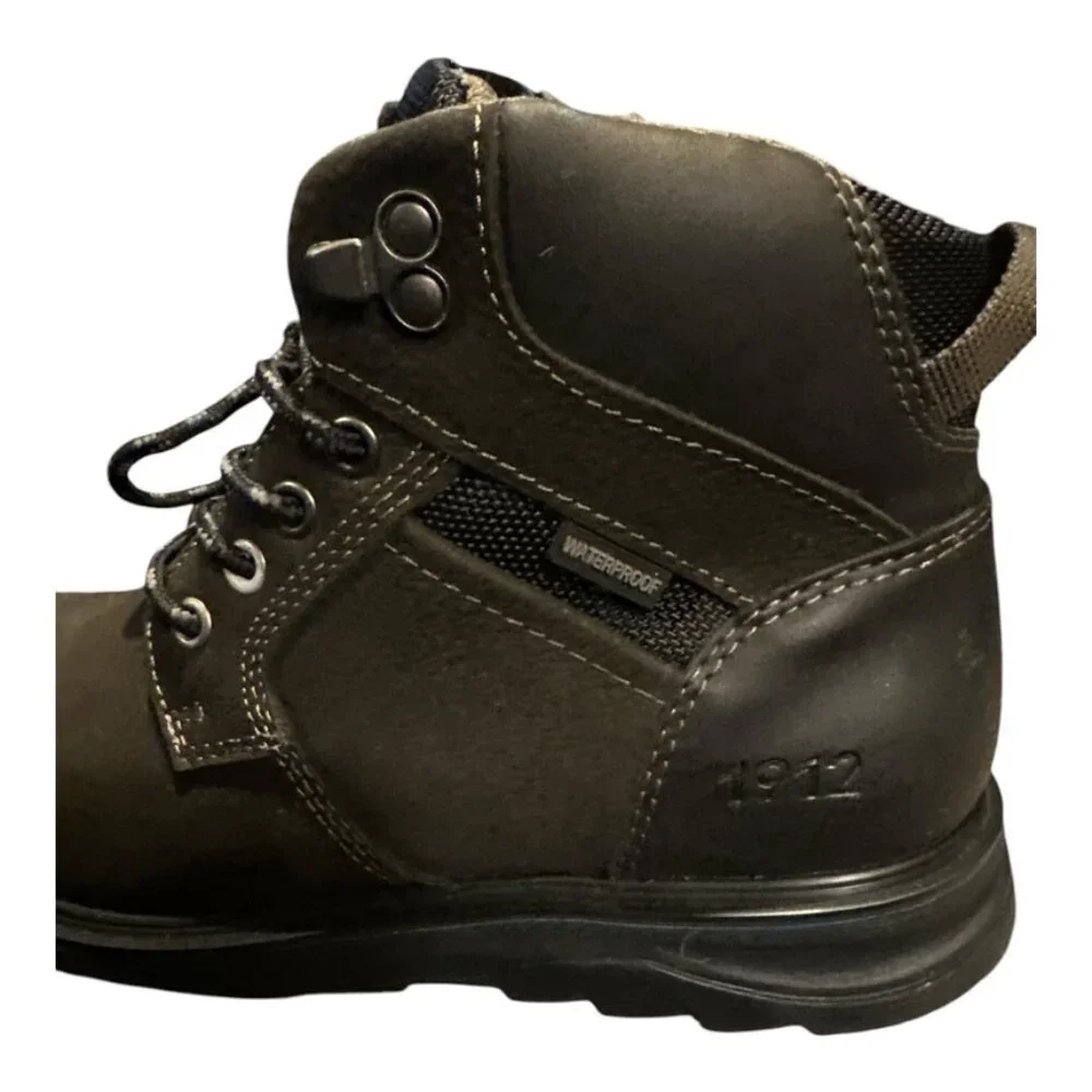 Nunn Bush Men’s Luxor Waterproof Plain Toe Chukka Boot | Charcoal | Size 7.5 M